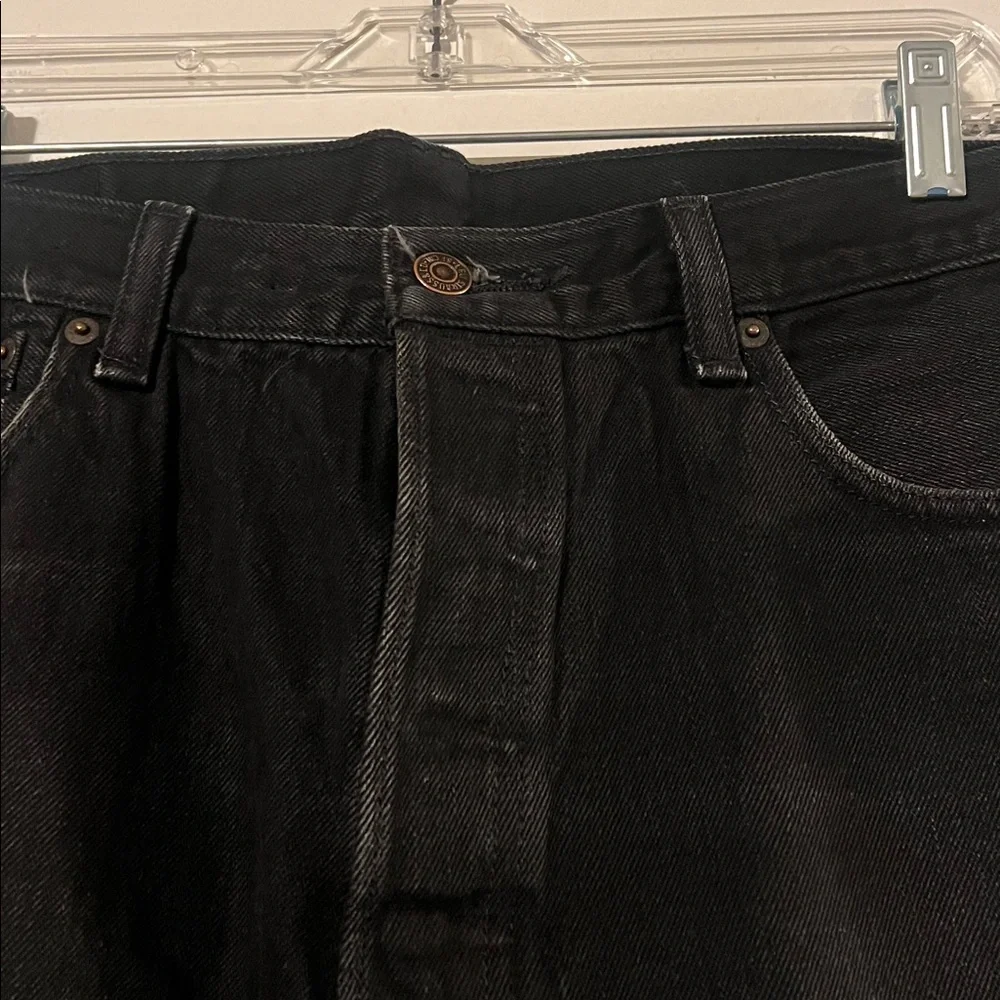 Levi’s mens 501 button fly jeans
